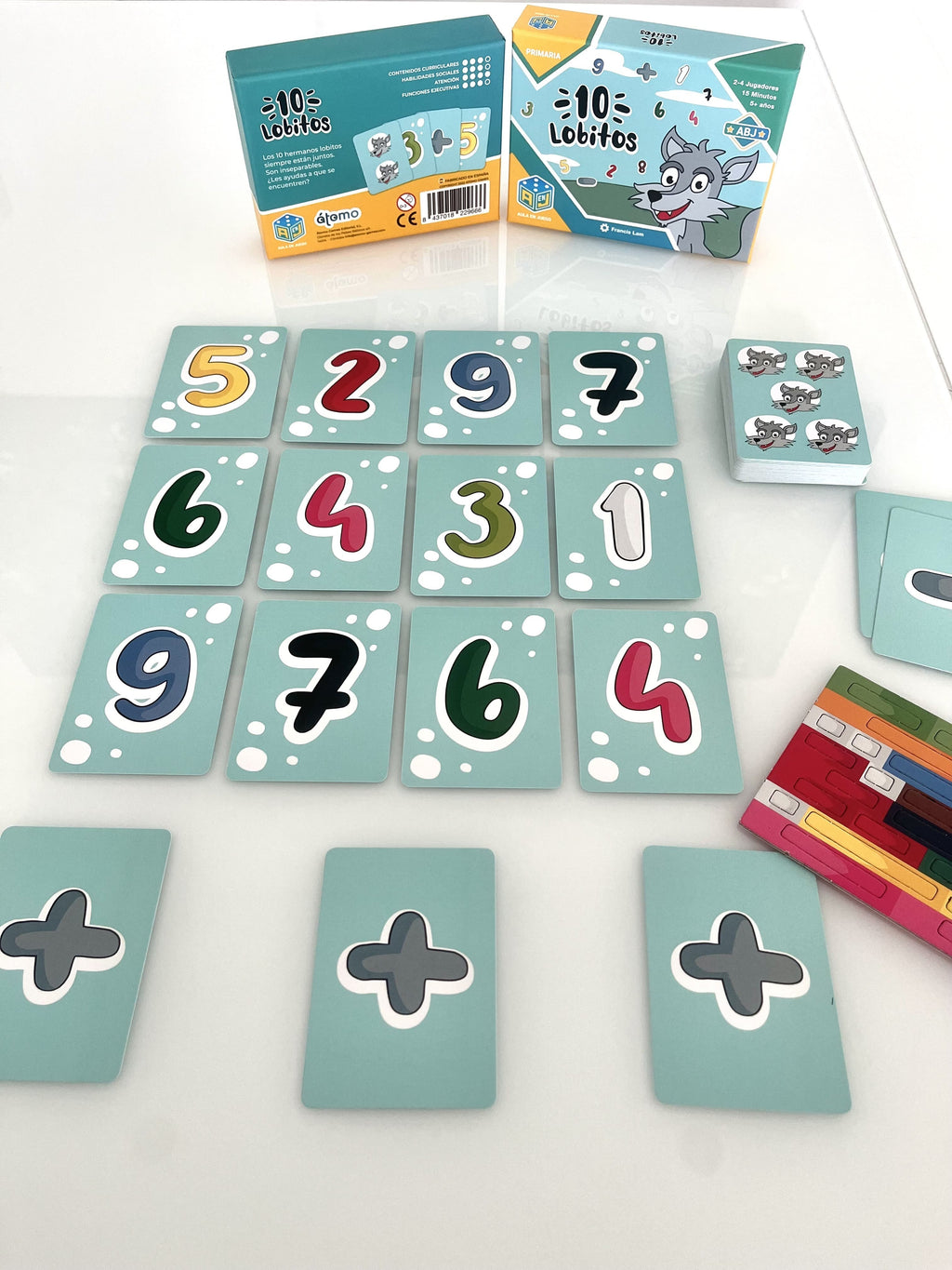 10 Lobitos de Átomo Games | De Cáscara de Nuez | habilidades sociales, tolerancia a la frustración, emociones, comunicación