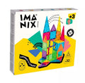 Imanix classic 32 piezas de Braintoys | De Cáscara de Nuez | creatividad, estimulación cognitiva, concentración, motricidad fina