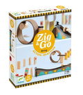 Construcción Zig & Go 25 pcs de Djeco | De Cáscara de Nuez | estimulación cognitiva, tolerancia a la frustración, concentración, creatividad