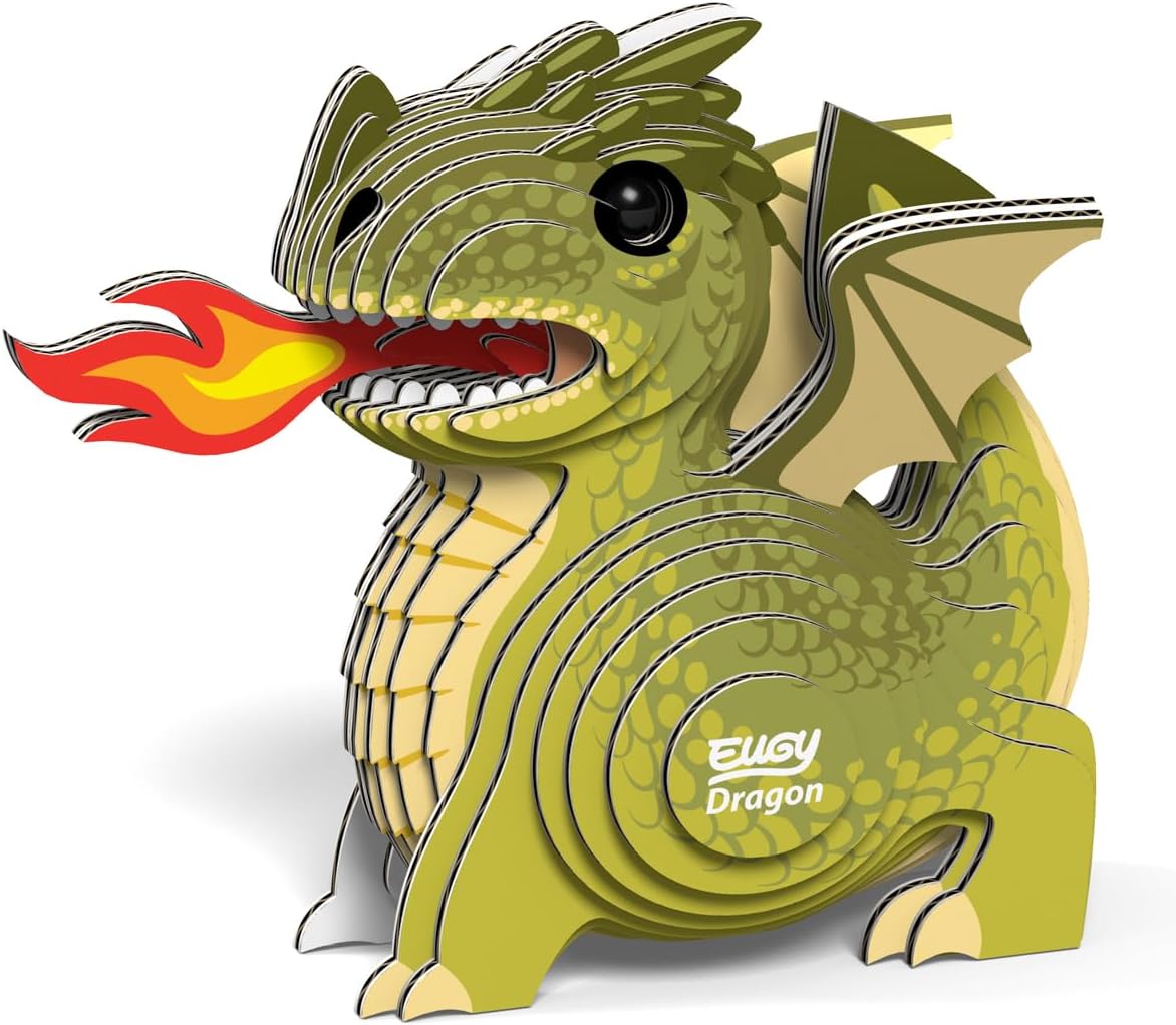 024 EUGY Dragon | De Cáscara de Nuez | creatividad, concentración, motricidad fina, sostenibilidad