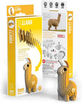 34 EUGY Llama | De Cáscara de Nuez | concentración, creatividad, motricidad fina, sostenibilidad
