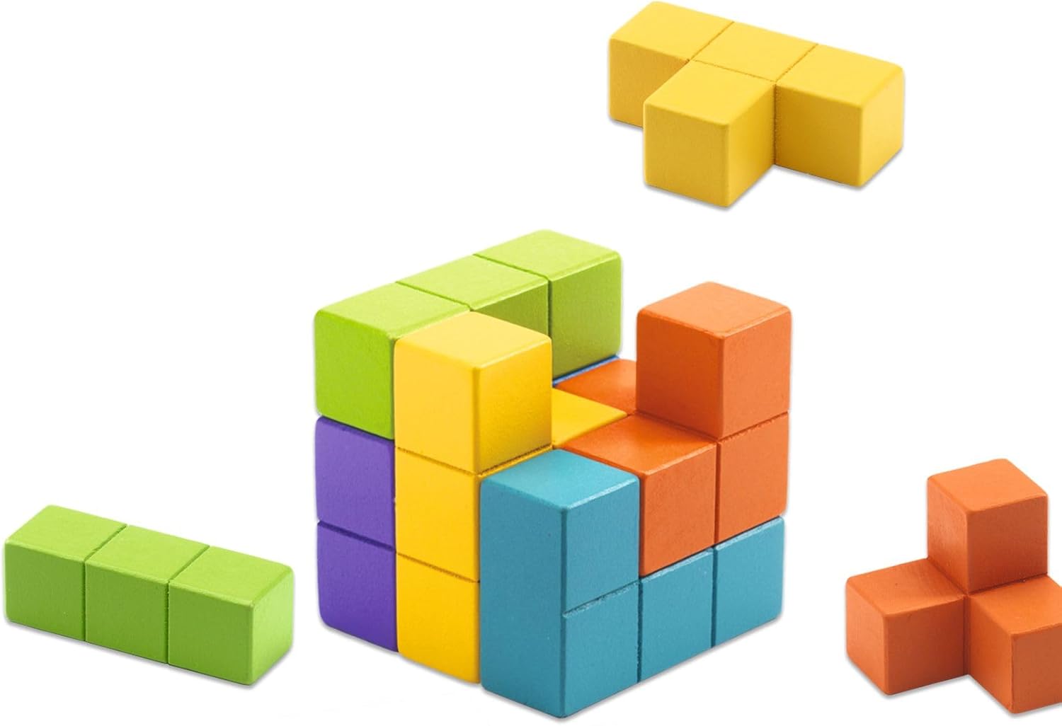 Cubissimo de Djeco | De Cáscara de Nuez | estimulación cognitiva, concentración, autonomía, tolerancia a la frustración