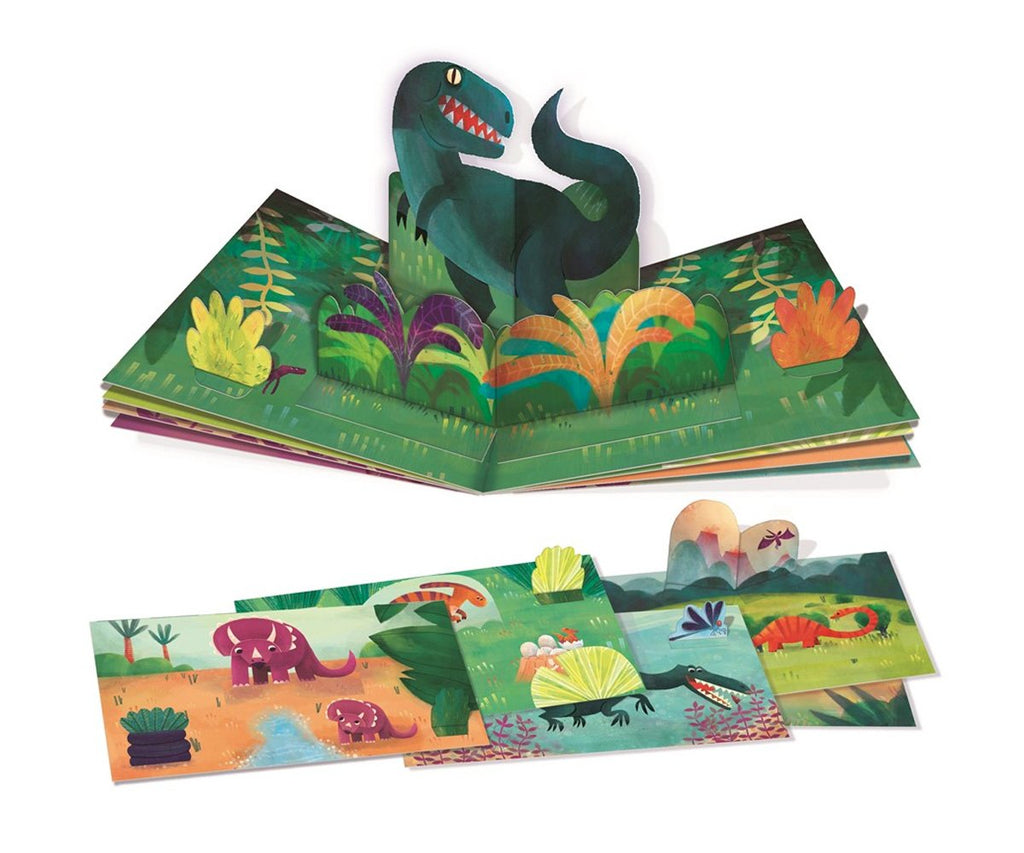 Crea tu propio Pop Up de dinosaurios de Ludattica|De Cáscara de Nuez | motricidad, manualidades, destreza,  creatividad, , atención, motricidad, concentración, decoración.
