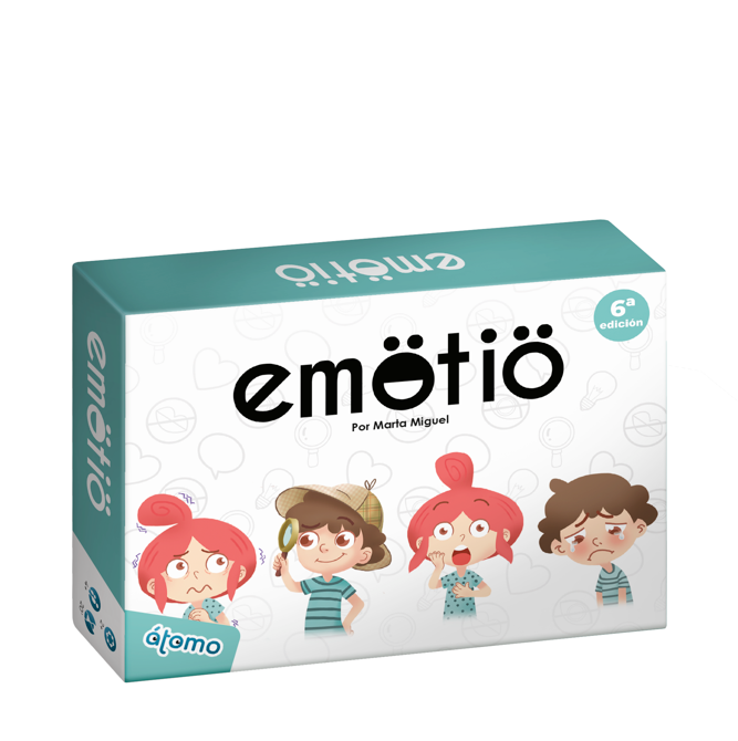 Emotio de Átomo Games | De Cáscara de Nuez | inteligencia emocional, emociones, habilidades sociales, comunicación