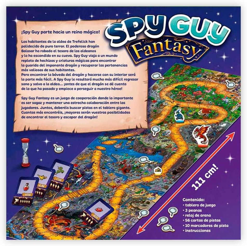 Spy Guy Fantasy de Átomo Games | De Cáscara de Nuez | atención, concentración, cooperación, trabajo en equipo, toma de decisiones.