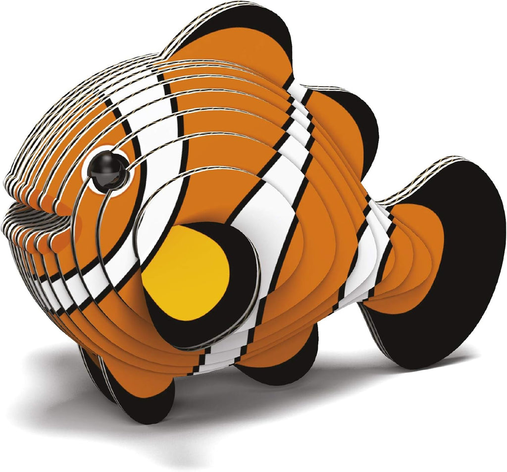 037 EUGY Clownfish | De Cáscara de Nuez | concentración, creatividad, motricidad fina, sostenibilidad