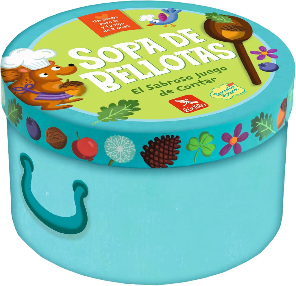Sopa de Bellotas de Lúdilo | De Cáscara de Nuez | concentración, habilidades sociales, estimulación cognitiva, atención