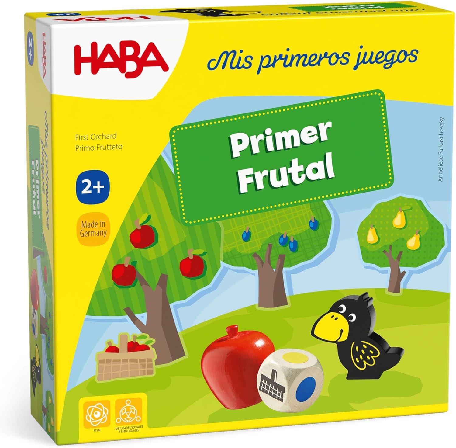 Mi primer Frutal de Haba | De Cáscara de Nuez | habilidades sociales, igualdad, tolerancia a la frustración, emociones
