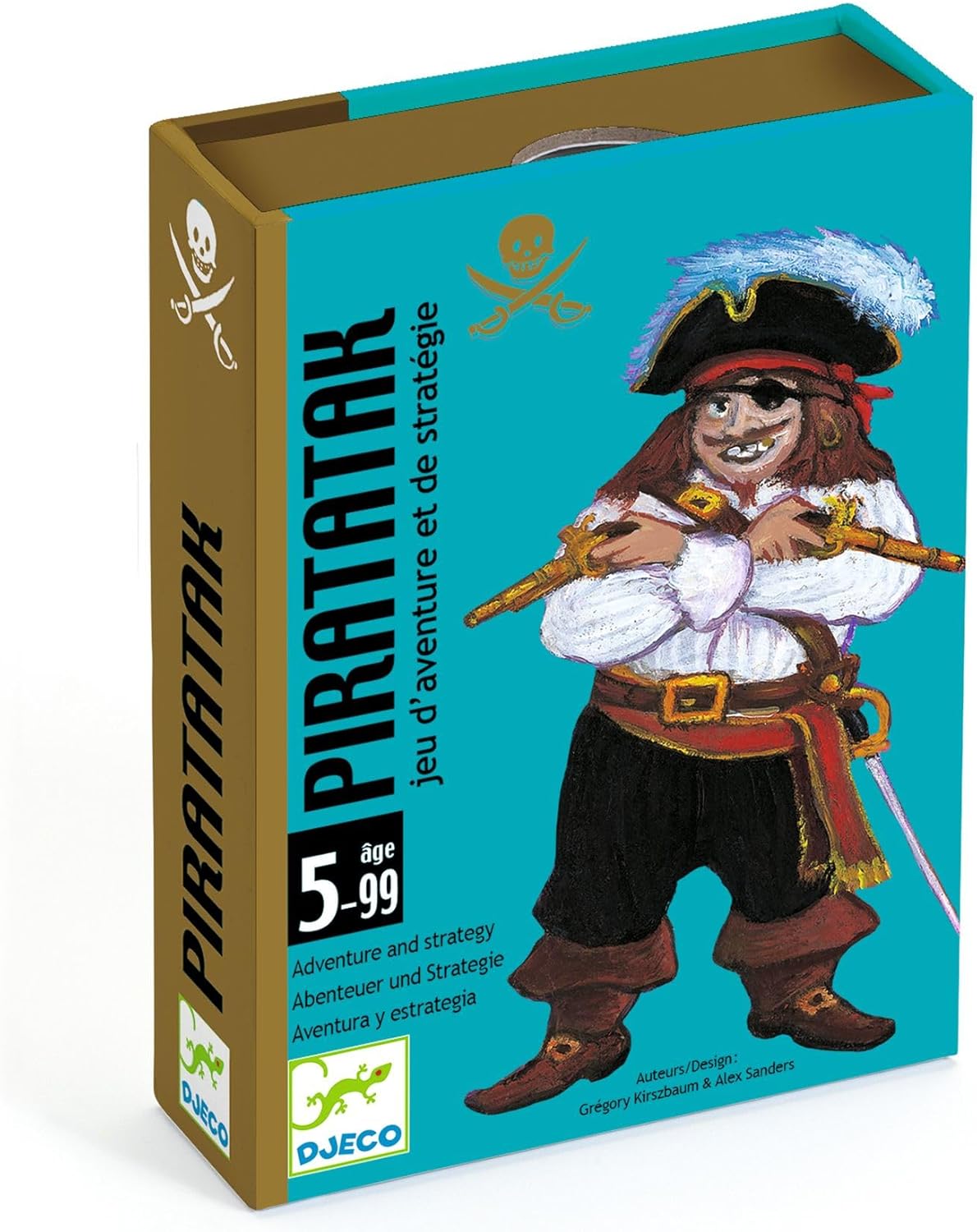 Piratatak de Djeco | De Cáscara de Nuez | habilidades sociales, concentración, tolerancia a la frustración, respeto