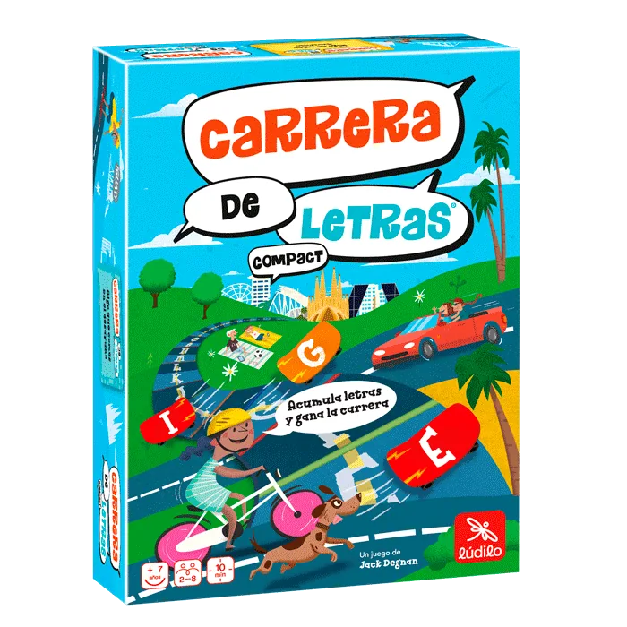 Carrera de Letras de Lúdilo | De Cáscara de Nuez | lenguaje, comunicación, concentración, habilidades sociales
