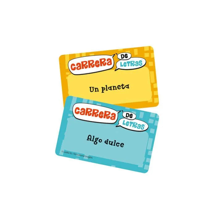 Carrera de Letras de Lúdilo | De Cáscara de Nuez | lenguaje, comunicación, concentración, habilidades sociales
