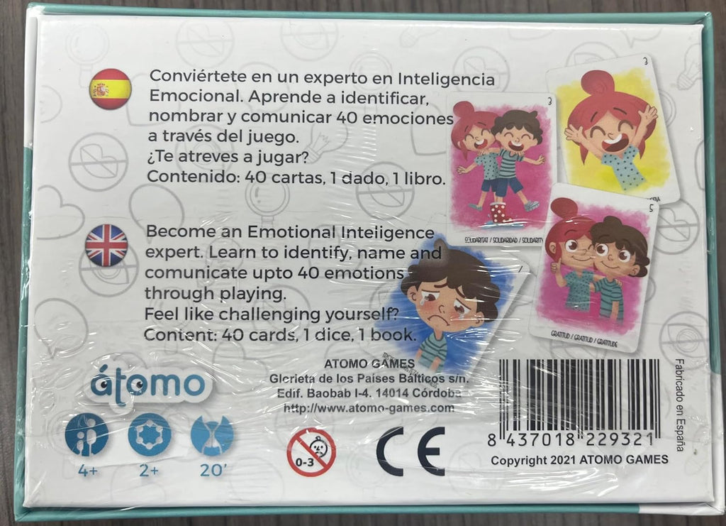 Emotio de Átomo Games | De Cáscara de Nuez | inteligencia emocional, emociones, habilidades sociales, comunicación