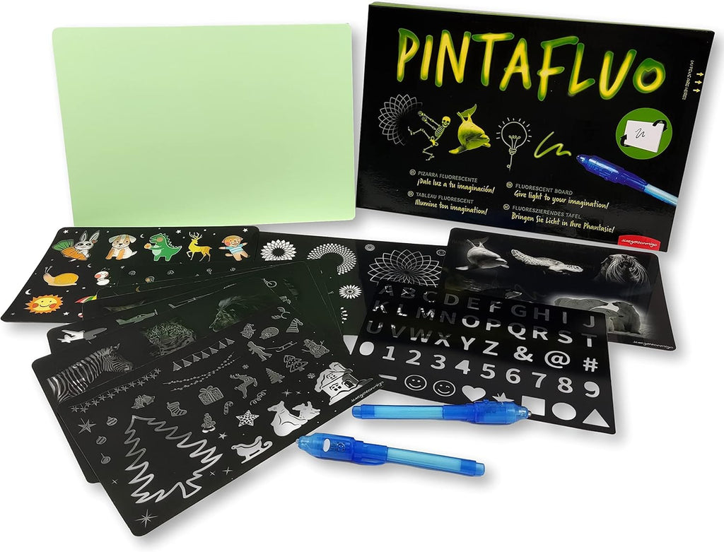 PINTAFLUO A4 de Juegaconmigo | De Cáscara de Nuez | creatividad, expresión emocional, motricidad fina, juego libre