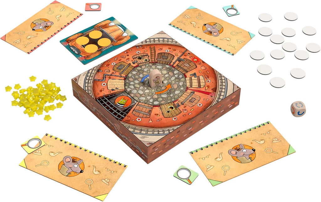 Al comisario Ratonez de Haba | De Cáscara de Nuez | concentración, estimulación cognitiva, habilidades sociales, atención