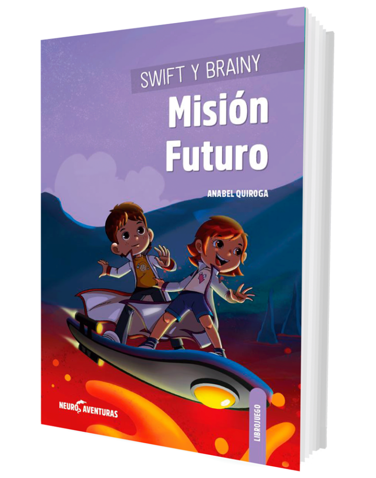 Librojuego Misión Futuro. Editorial Sentir | De Cáscara de Nuez | control de impulsos, tolerancia a la frustración, concentración, autonomía
