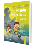 Librojuego Misión Detectives. Editorial Sentir | De Cáscara de Nuez | atención, concentración, estimulación cognitiva, autonomía