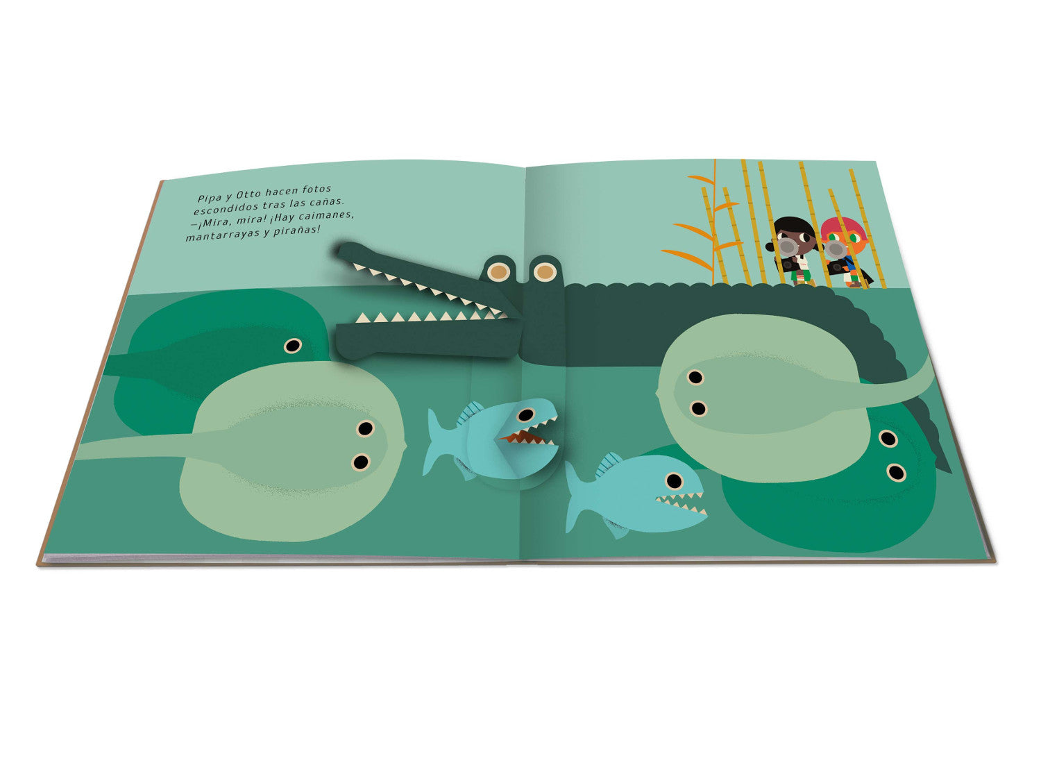 Pipa y Otto en la Amazonía. Editorial Combel | De Cáscara de Nuez | respeto, lenguaje, estimulación cognitiva, comunicación