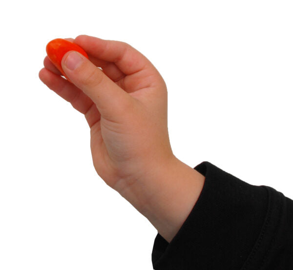 Crayon Rocks Bolsita de Algodón 8 Colores – Ceras de soja natural con pigmentos minerales y forma ergonómica para fortalecer el agarre y preparar la mano para la escritura, no tóxicas | De Cáscara de Nuez | ceras, soja, motricidad fina, colores, ergonómico, 2 años
