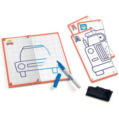 Step by step Simetría de Djeco | De Cáscara de Nuez | estimulación cognitiva, motricidad fina, concentración, creatividad