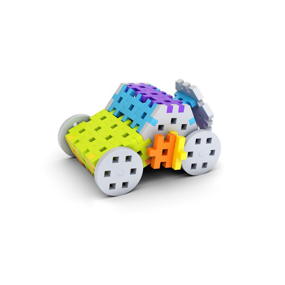 Meli basic constructor 100 piezas | De Cáscara de Nuez | estimulación cognitiva, autonomía, creatividad, concentración