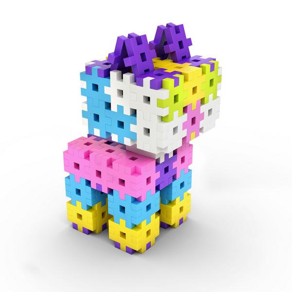 Meli basic pastel 300 piezas | De Cáscara de Nuez | creatividad, motricidad fina, concentración, juego libre