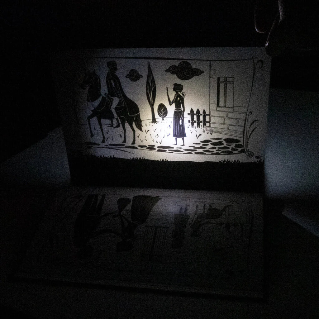 Cuentos en la Oscuridad La Bella y la Bestia de Ludattica | De Cáscara de Nuez | emociones, respeto, lenguaje, habilidades sociales	