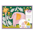 Pintura Paleta Animales Salvajes Djeco | De Cáscara de Nuez | pintura, acuarela, animales, creatividad, coordinación ojo mano, manualidades, motricidad fina. 