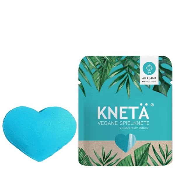 Kneta Plastilina Vegana – Plastilina natural biodegradable de ingredientes veganos, fácil de moldear con textura suave, se seca al aire y envase de PET reciclado | De Cáscara de Nuez | plastilina, 100% vegana y natural, biodegradable, regulación sensorial, motricidad, creatividad, 1 año, larga duración, formato práctico, estimulación táctil, profesionales.