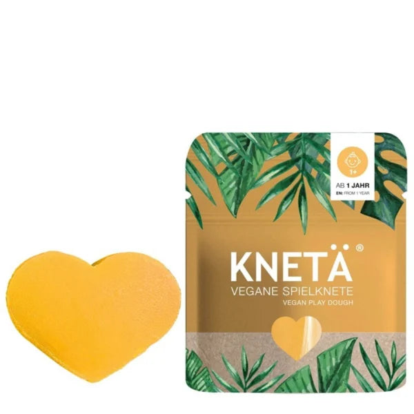 Kneta Plastilina Vegana – Plastilina natural biodegradable de ingredientes veganos, fácil de moldear con textura suave, se seca al aire y envase de PET reciclado | De Cáscara de Nuez | plastilina, 100% vegana y natural, biodegradable, regulación sensorial, motricidad, creatividad, 1 año, larga duración, formato práctico, estimulación táctil, profesionales.
