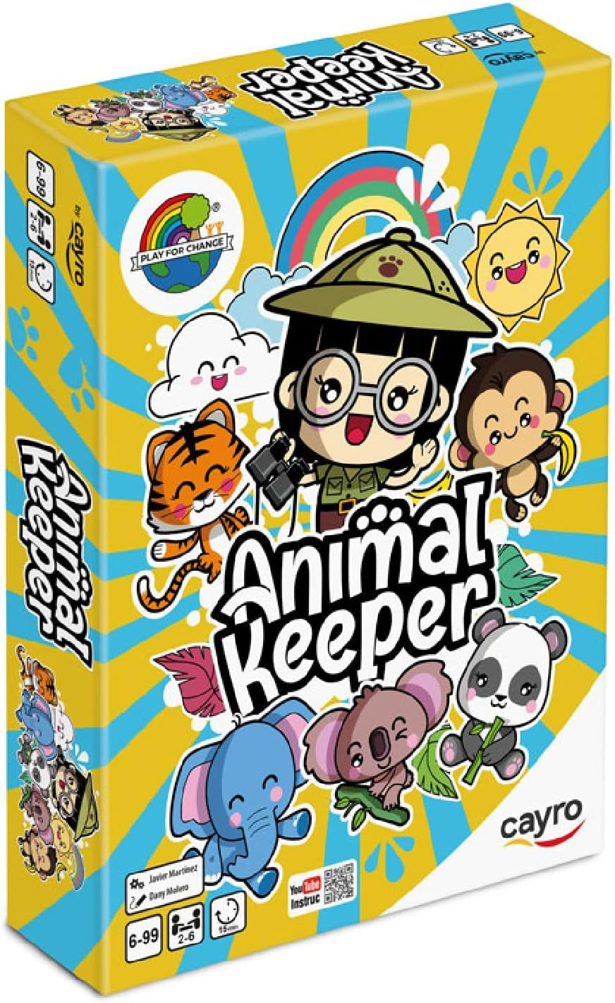 Animal Keeper de Cayro – Juego educativo de matemáticas con animales | De Cáscara de Nuez | conteo, atención, razonamiento lógico, animales, conservación, juego educativo

