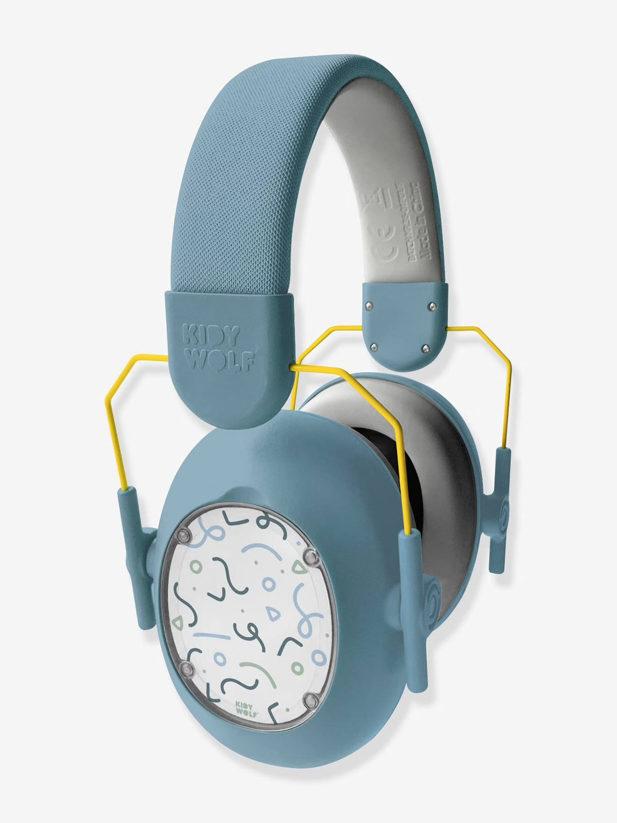 Kidynoise Auriculares Antirruido Kidywolf – Cascos de protección auditiva para niños con reducción de 25dB | De Cáscara de Nuez | auriculares antirruido, sensorial, protección auditiva, Kidywolf
