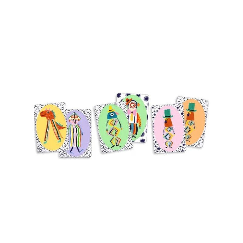 Speedy Crazy Djeco – Juego de cartas de asociación visual y reflejos | De Cáscara de Nuez | reflejos, atención, cartas, juego familiar, Djeco, velocidad, profesionales, terapia. 