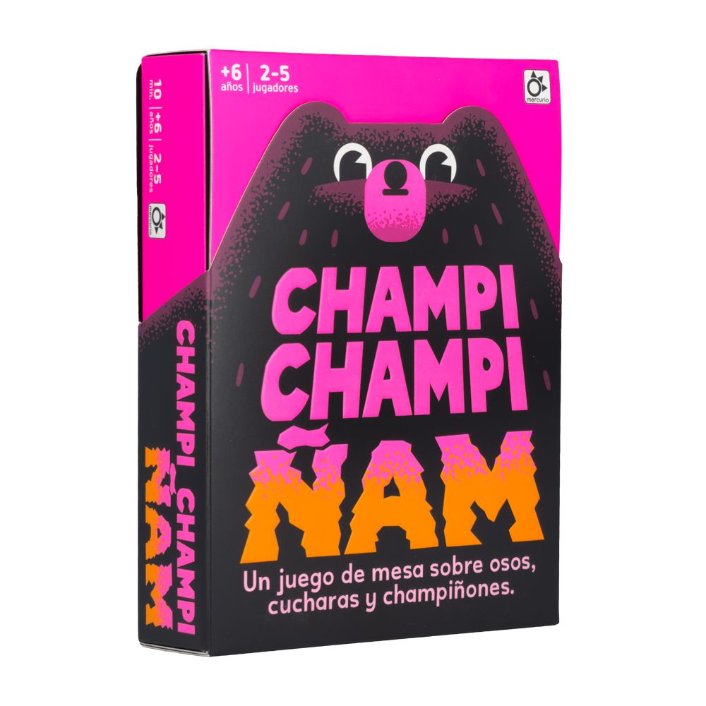 Champi Champi Ñam de Mercurio | De Cáscara de Nuez | atención, estimulación cognitiva, habilidades sociales, comunicación, motricidad