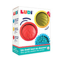 Conjunto 3 Pelotas Sensoriales de Ludi | De Cáscara de Nuez | motricidad, estimulación cognitiva, autonomía, juego libre
