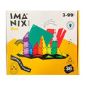Imanix Star 36 piezas de Braintoys | De Cáscara de Nuez | creatividad, concentración, estimulación cognitiva, motricidad fina
