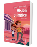 Librojuego Misión Olímpica. Editorial Sentir | De Cáscara de Nuez | motricidad, concentración, autonomía, tolerancia a la frustración