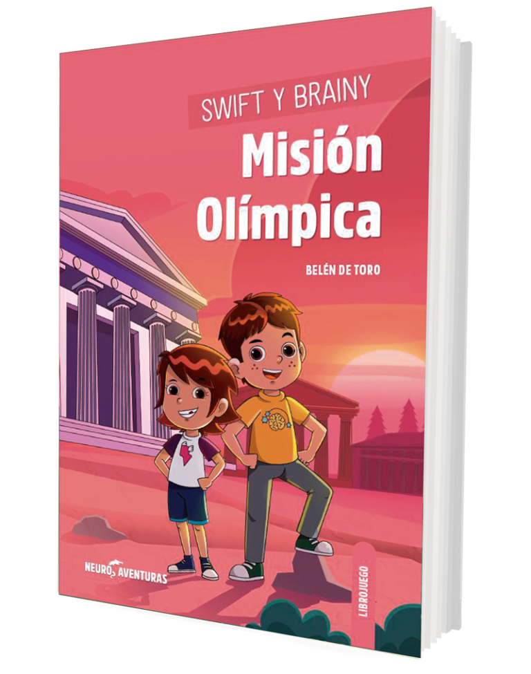 Librojuego Misión Olímpica. Editorial Sentir | De Cáscara de Nuez | motricidad, concentración, autonomía, tolerancia a la frustración