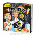 Explosive Science de Buki – Kit de experimentos científicos para niños | De Cáscara de Nuez | curiosidad científica, experimentación, pensamiento lógico, explosiones, ciencia, kit educativo
