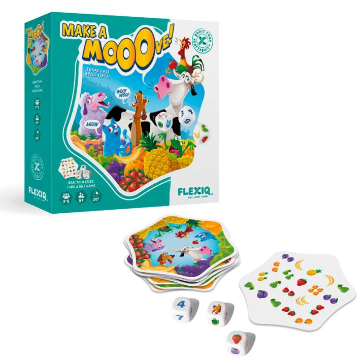 Make a Mooove de FlexiQ | De Cáscara de Nuez | motricidad, habilidades sociales, autonomía, juego libre
