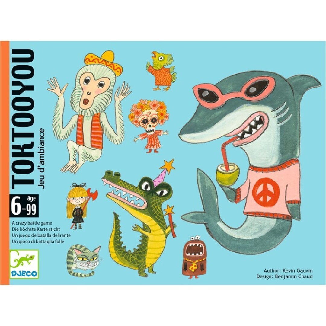 Toktooyou Djeco – Juego de cartas de imitación y expresión | De Cáscara de Nuez | juego familiar, cartas, expresión, lenguaje, profesionales, terapia, habilidades sociales, party game. 