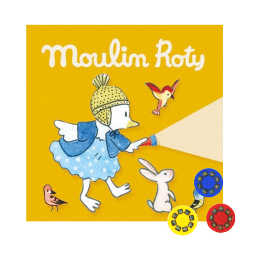 Discos historias linternas La gran Familia de Moulin Roty | De Cáscara de Nuez | lenguaje, habilidades sociales, comunicación, emociones