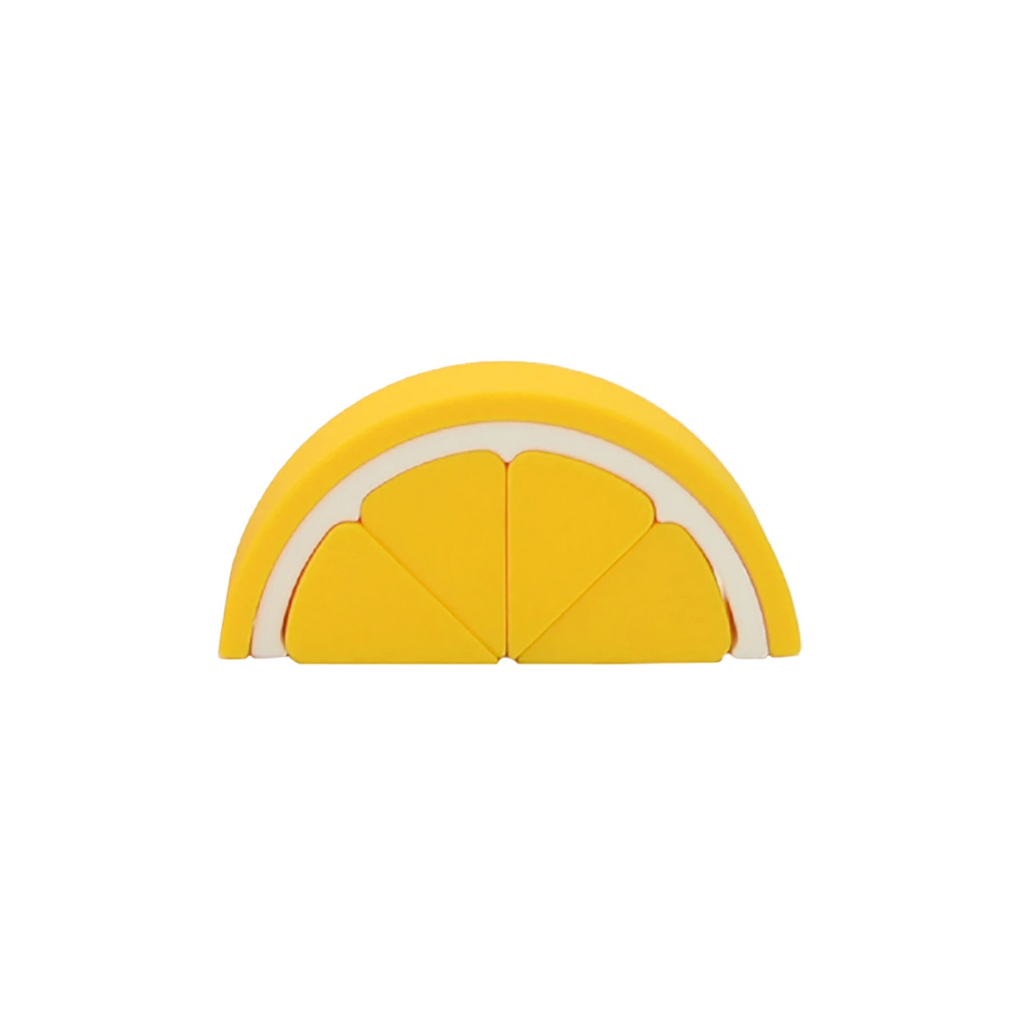 Limón apilable de Weibo | De Cáscara de Nuez | motricidad, estimulación cognitiva, concentración, juego libre