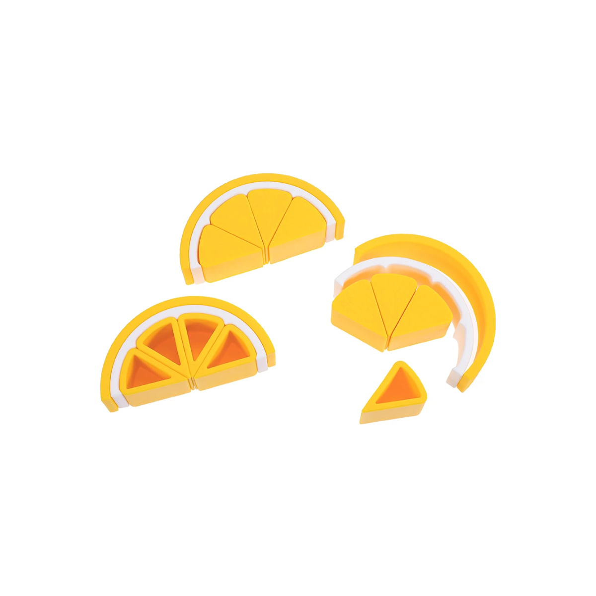 Limón apilable de Weibo | De Cáscara de Nuez | motricidad, estimulación cognitiva, concentración, juego libre