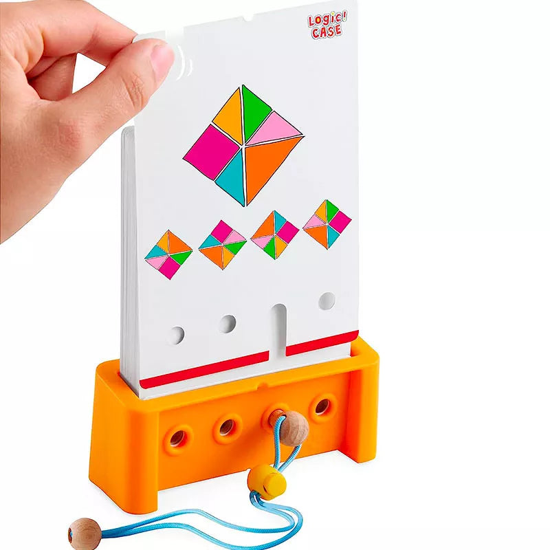 Logic Case +7 de Haba | De Cáscara de Nuez | razonamiento lógico, orientación espacial, concentración, atención, profesionales,  tolerancia a la frustación, control de impulsos,  psicoterapia, motricidad.