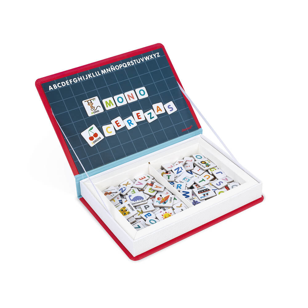 Magneti book Alfabeto de Janod | De Cáscara de Nuez | lenguaje, comunicación, estimulación cognitiva, autonomía
