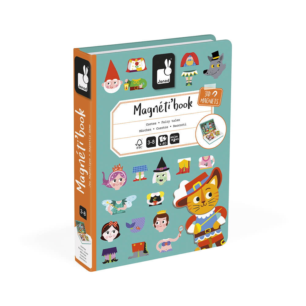 Magneti book Cuentos de Janod | De Cáscara de Nuez | creatividad, lenguaje, comunicación, estimulación cognitiva