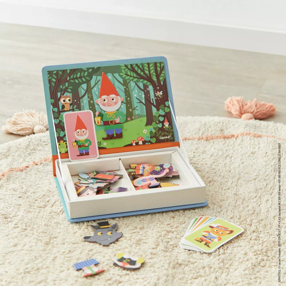 Magneti book Cuentos de Janod | De Cáscara de Nuez | creatividad, lenguaje, comunicación, estimulación cognitiva