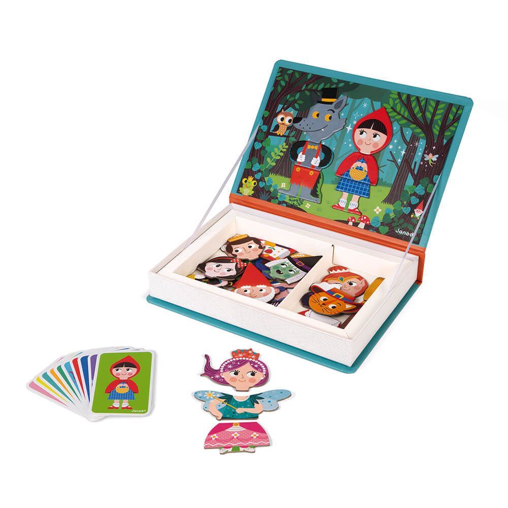 Magneti book Cuentos de Janod | De Cáscara de Nuez | creatividad, lenguaje, comunicación, estimulación cognitiva