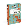 Magneti book Dinosaurios de Janod | De Cáscara de Nuez | creatividad, lenguaje, estimulación cognitiva, concentración