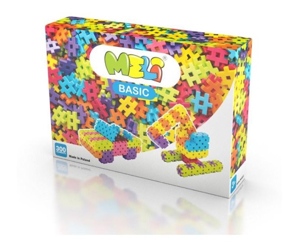 Meli basic 300 piezas | De Cáscara de Nuez | creatividad, estimulación cognitiva, concentración, motricidad fina